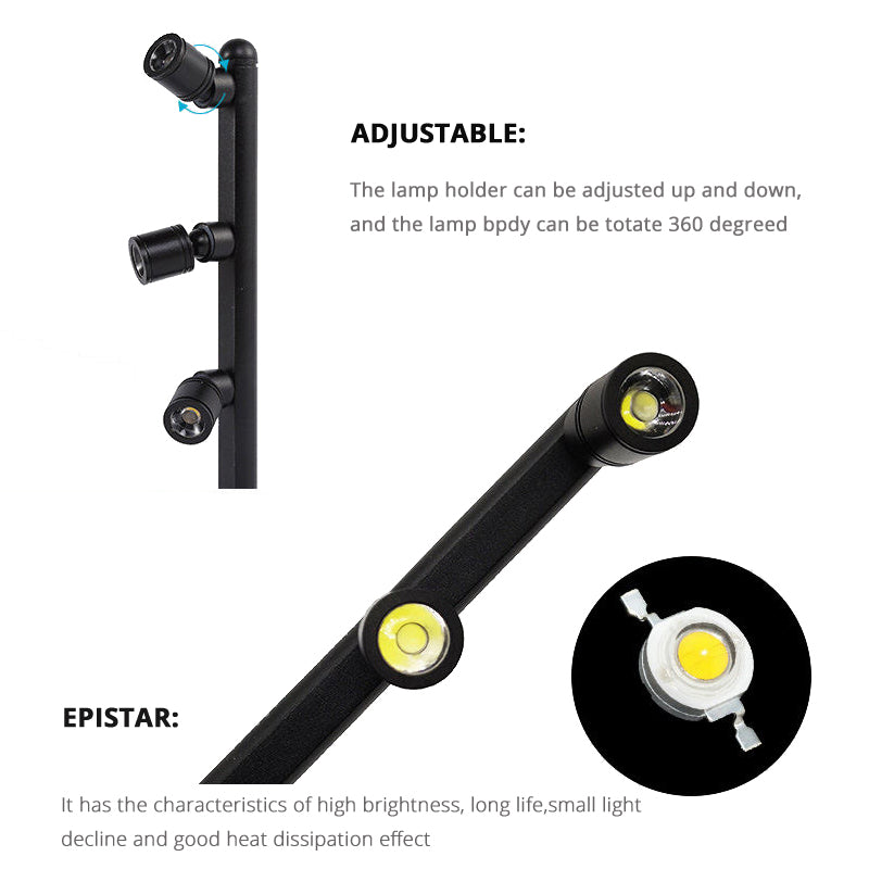 Jewelry counter spot Led Showcase Lighting exhibition diamond display