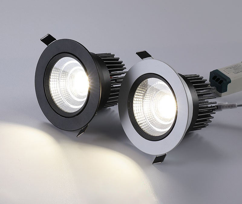 Black COB Spot led Downlight it Dimmable 5W 7W 10W