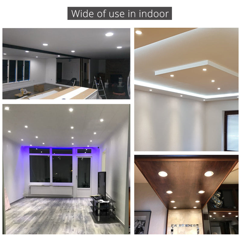 Silver COB Spot led Downlight it Dimmable 5W 7W 10W