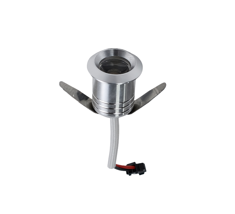 Silver 1W Spot LED Mini Interior Recessed Spotlights Downlight Cut 20mm