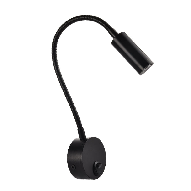 Modern Wall Sconce Light – Flexible 30° Focus for Photo & Reading 40-01C