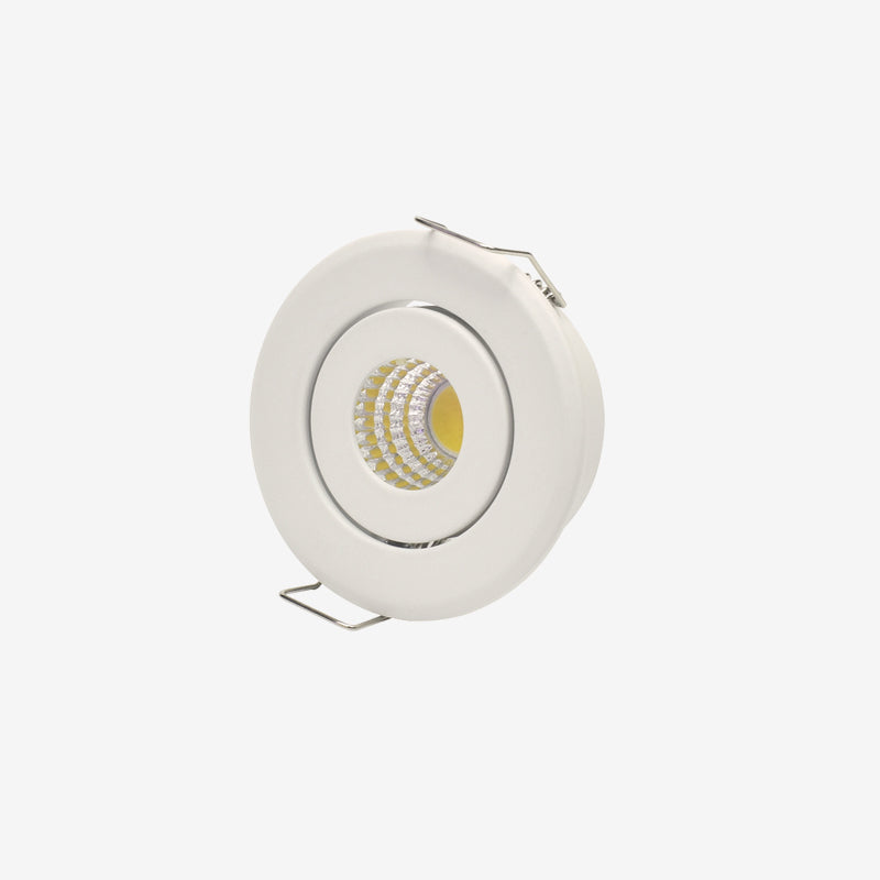 Group of White 18W(6x3W) Mini LED Spot Downlights for veranda carport sunroom IP44