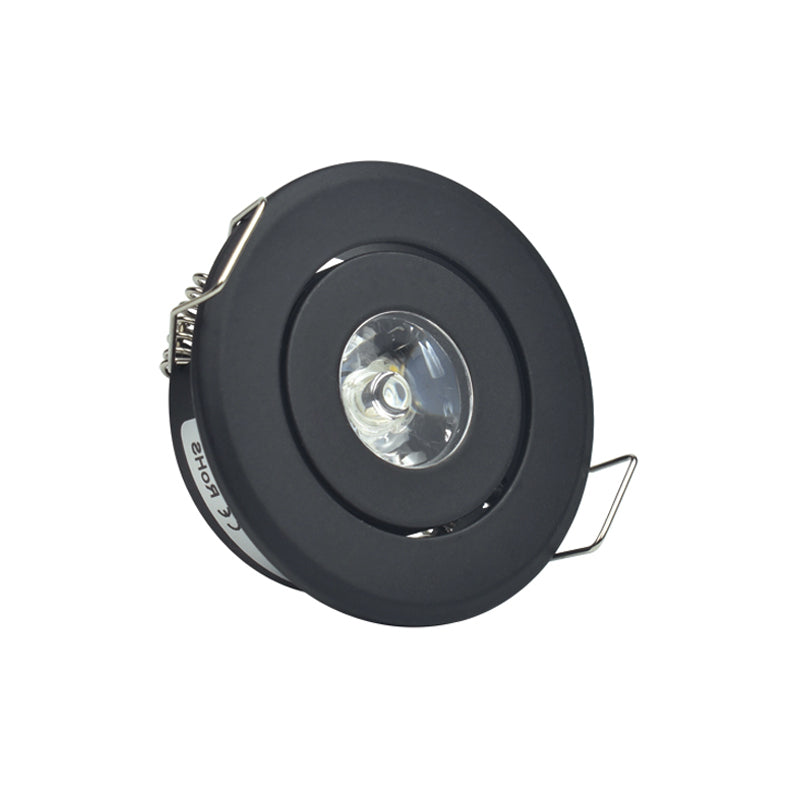 Remote Dimmable Group of Black 18W(6x3W) Mini LED Spot Downlights Beam Angle 30°