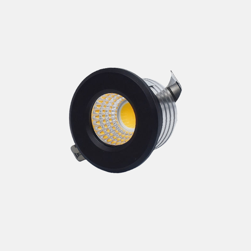 Small Black Spot it Downlights COB 3W led spots dimmable Cutout 30