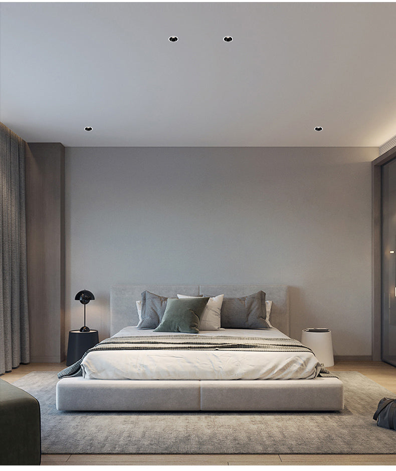 Mini Deep Anti Glare 24° Narrow Beam LED Downlight 3W Dimmable Spotlight