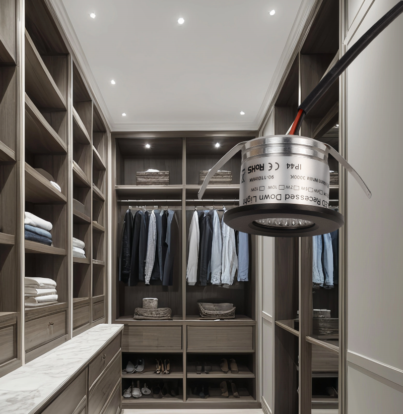 Small Black Spot it Downlights COB 3W led spots dimmable Cutout 30