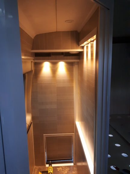 Silver Waterproof 1W Small LED Spot Recessed Downlight For DIY Home Light