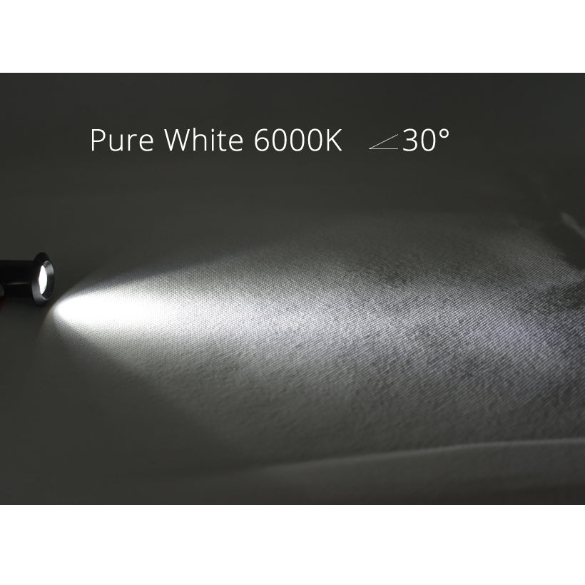 Silver 1W Spot LED Mini Interior Recessed Spotlights Downlight Cut 20mm