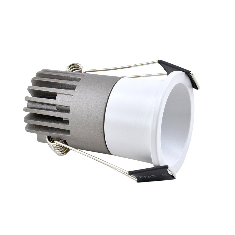 Mini Deep Anti Glare 24° Narrow Beam LED Downlight 3W Dimmable Spotlight