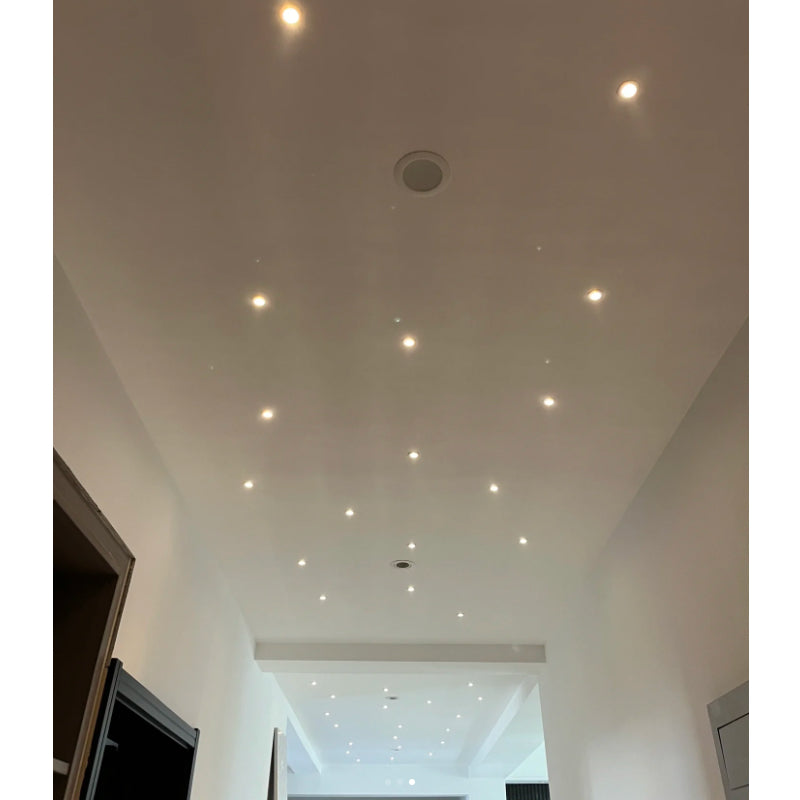 Mini 1W Black Finish LED Downlight Recessed Cutout40-45mm